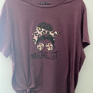 #MomLife Tee by Shein (3x)